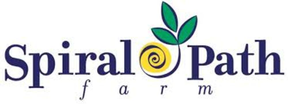 Spiral path farm logo
