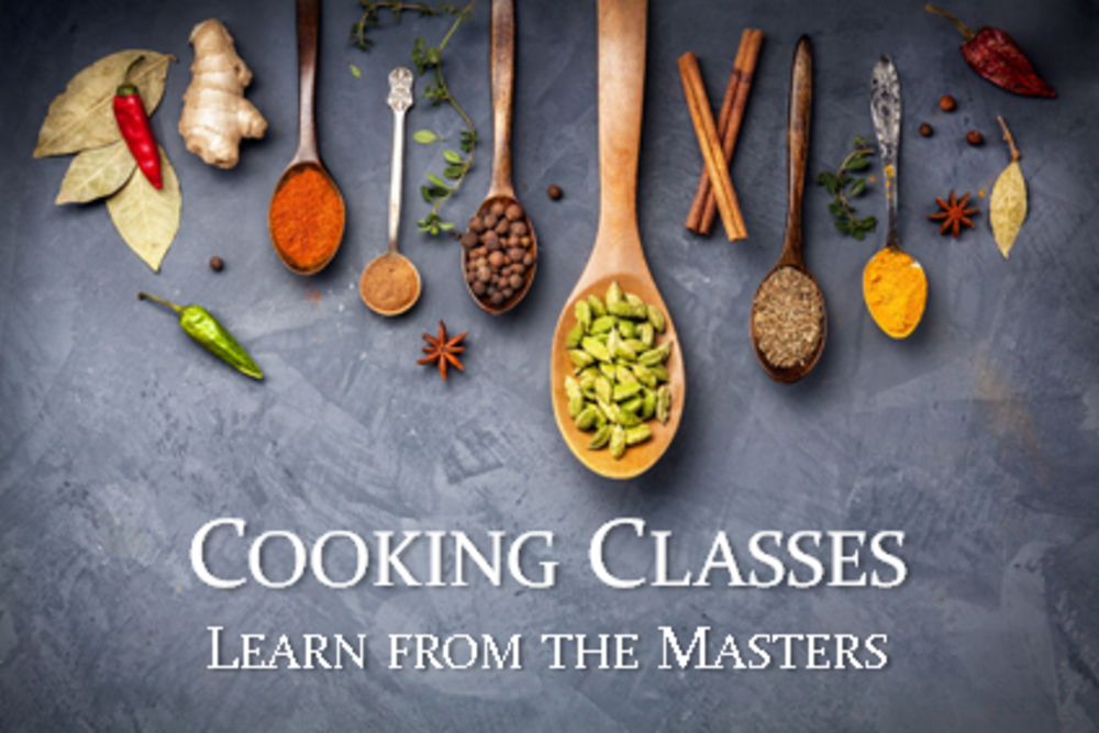 Cooking classes block